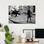 Das Furchtlose Mädchen Poster (Heimbüro)