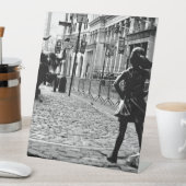 Das Furchtlose Mädchen Sockelschild (In Situ)