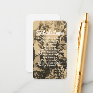 Das Fürstengebet Begleitkarte