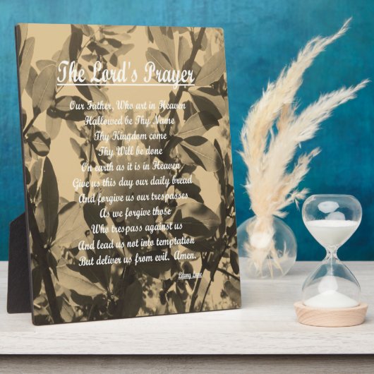 Das Fürstengebet Fotoplatte (Seite)