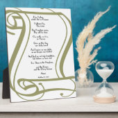 Das Fürstengebet Fotoplatte (Seite)