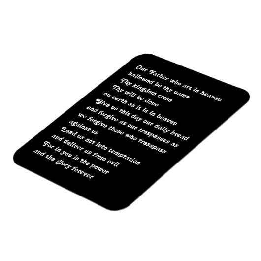 Das Fürstengebet Magnet (Linke Seite)