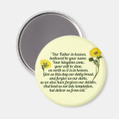 Das Fürstengebet Magnet (Vorderseite/Rückseite)