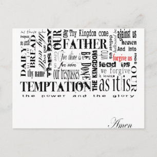 Das Fürstengebet Postkarte