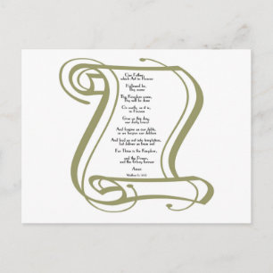 Das Fürstengebet Postkarte