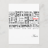 Das Fürstengebet Postkarte (Vorderseite)