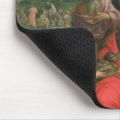 Das Füttern der fünf tausend, c.1590 Mousepad (Ecke)