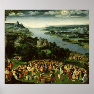 Das Füttern der fünf tausend Poster