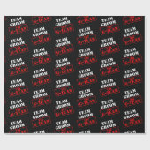 Das G-Team Team Groom Geschenkpapier (Flach)