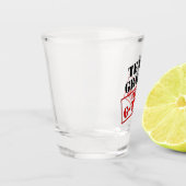 Das G-Team Team Groom Schnapsglas (Links)