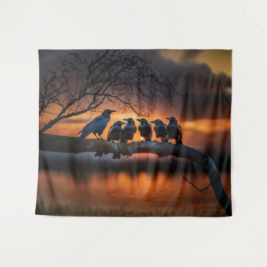 Das Gahering Wandteppich (Vorderseite (Horizontal))