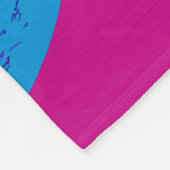 Das Galaxy-Reiten - Scooter Rider Fleece Blanket (Ecke)