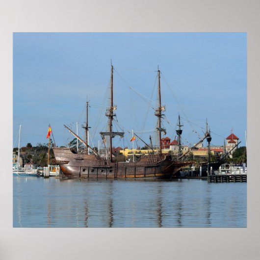 Das Galleon Poster (Vorne)