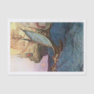 Das Galleon Seidenpapier