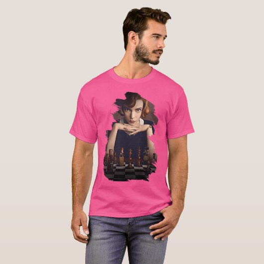 Das Gambit der Königin T-Shirt (Vorne ganz)