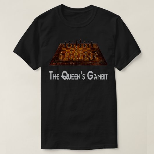 Das Gambit der Königin T-Shirt (Design vorne)