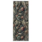 Das Gambit von Ghoul - gotisch Viktorianisch Geschenktüte Für Weinflaschen (Rückseite)