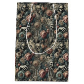 Das Gambit von Ghoul - gotisch Viktorianisch Mittlere Geschenktüte (Rückseite)