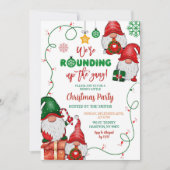 Das Gang-Gnome-Weihnachtsfest-Party Einladung (Vorderseite)