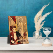 Das Gangster-Blonde-Mädchen Fotoplatte (Seite)