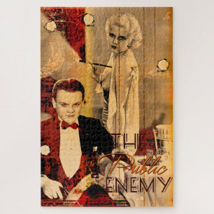 Das Gangster-Blonde-Mädchen Puzzle