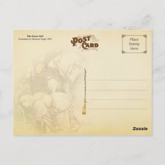 Das Gänsehül Postkarte (Rückseite)