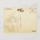 Das Gänsemädchen Postkarte (Rückseite)