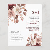 Das ganze Budget in einem Eukalyptus-Blumenzettel (Vorderseite)