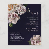 Das ganze Budget in einem Moody Floral Wedding Ein (Vorderseite)