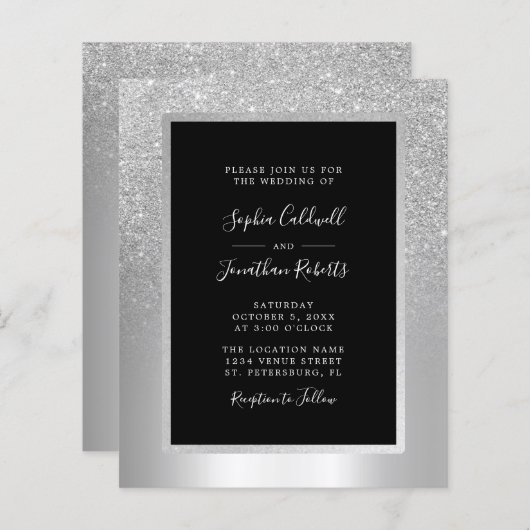 Das ganze Budget in einem Silver Foil (Vorne/Hinten)