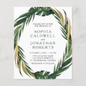 Das ganze Budget in einem tropischen Palmenhain (Vorderseite)