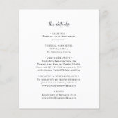 Das ganze Budget in einer einzigen kalligraphische (Rückseite)