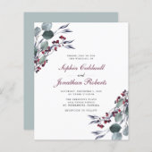 Das ganze Budget in einer Eukalyptus Holly Berries (Vorne/Hinten)