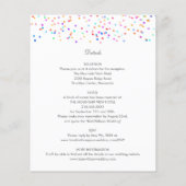 Das ganze Budget in einer Rainbow-Hochzeit (Rückseite)