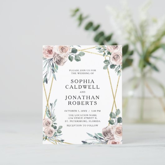 Das ganze Budget in einer Rose (Stehend Vorderseite)