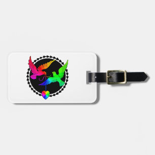 Das Ganze des Regenbogen-homosexuellen Gepäckanhänger