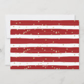 Das ganze Foto lachen Feiertagskarte (Rückseite)