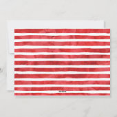 Das ganze Foto lachen Feiertagskarte (Rückseite)