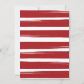 Das ganze Foto über die Weihnachtskarte lachen Einladung (Rückseite)