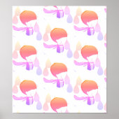 Das ganze Gefühl - in Regenbogen weinen Poster (Vorne)