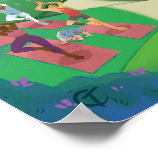 Das Ganze ist größer X TARYN COZZY Poster (Ecke)