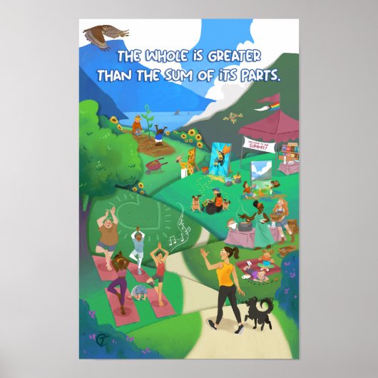 Das Ganze ist größer X TARYN COZZY Poster (Vorne)