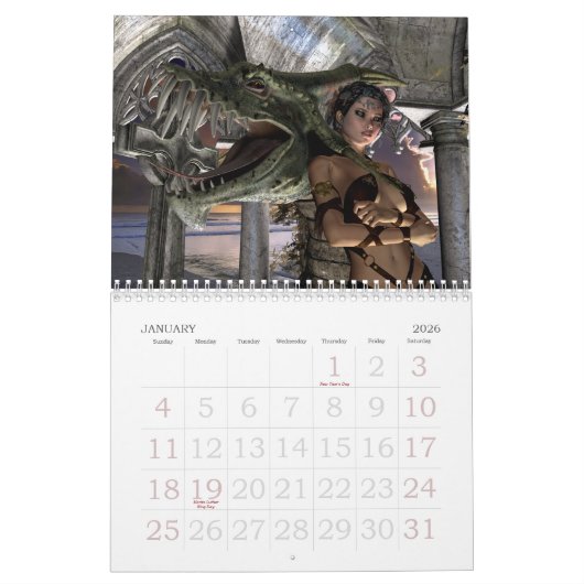 Das ganze Jahr Halloween 2015 Kalender (Jan 2026)