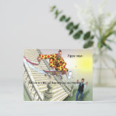 "Das ganze Leben ist eine Weichheit für Republikan Postkarte (Stehend Vorderseite)