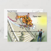 "Das ganze Leben ist eine Weichheit für Republikan Postkarte (Vorne/Hinten)