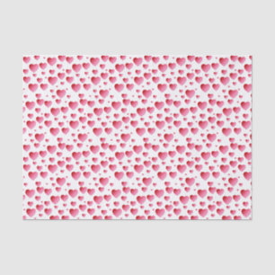 Das ganzes Herz-rosa Seidenpapier