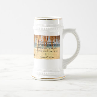 Das ganzes Universum verschwört sich Stein-Tasse Bierglas