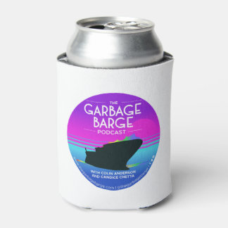 Das Garbage Barge Podcast Logo Beer/Can Cosy! Dosenkühler