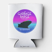 Das Garbage Barge Podcast Logo Beer/Can Cosy! Dosenkühler (Vorderseite)