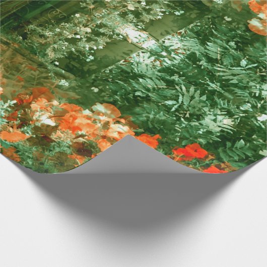 Das Garden House... Geschenkpapier (Ecke)